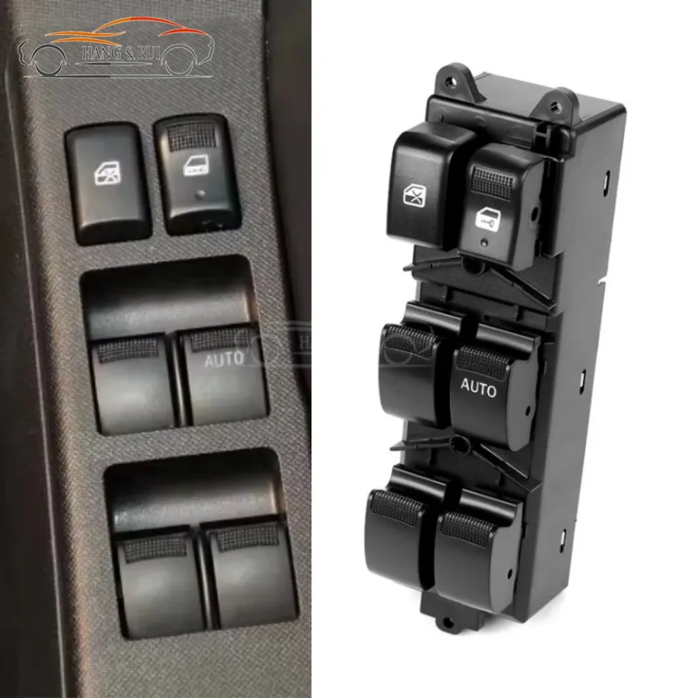 RHD 18pins Master Power Window Lifter Control Switch Regulator For Isuzu D-Max Dmax MU-X 2012-2019 4-Door OE 8981922511