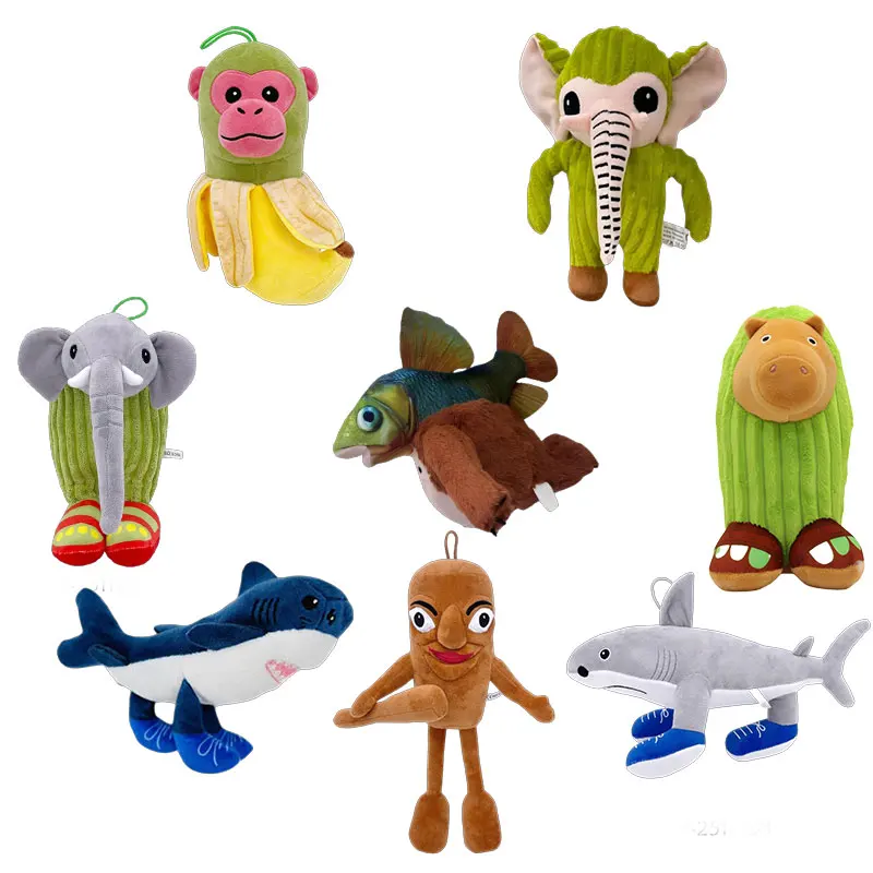 نمط جديد Tralalero Tralala أفخم Tengtung الإيطالية Brainrot Al Tralalero Tralala أفخم الدمى محشوة مخدة ناعمة ألعاب مخصصة