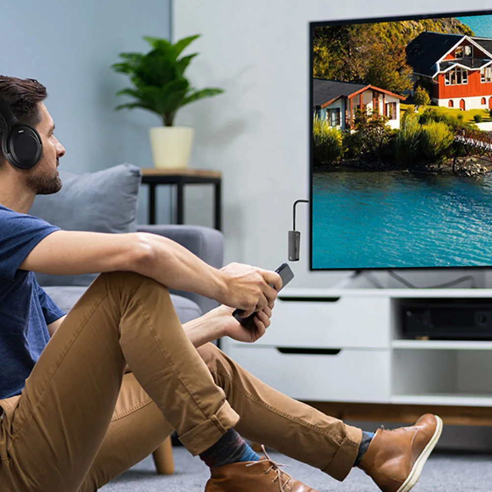 BT 5.3 Jack Audio Receiver 3.5mm Jack Wireless Audio Input with LED Battery Display for Home Stereo/Wired Headphones/Speaker