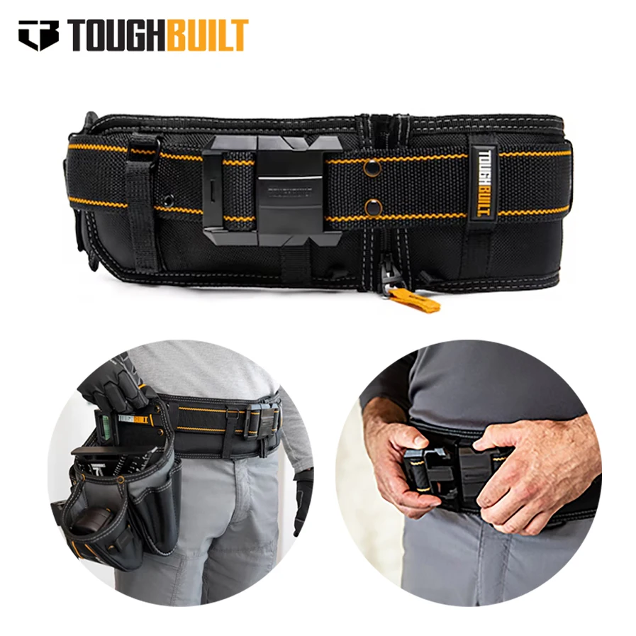 Cinto de Ferramentas Reforçado e Alargado TOUGHBUILT, Pode Ser Combinado com Kit de Ferramentas de Suspensão Rápida, Acessórios Universais para Ferramentas TBL-CT-441
