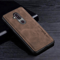 Simple pattern Silicone Soft TPU bumper Case For Nokia X7 Leather Case For Nokia 5 6.2 7.1 7.2 8.1 Plus Case