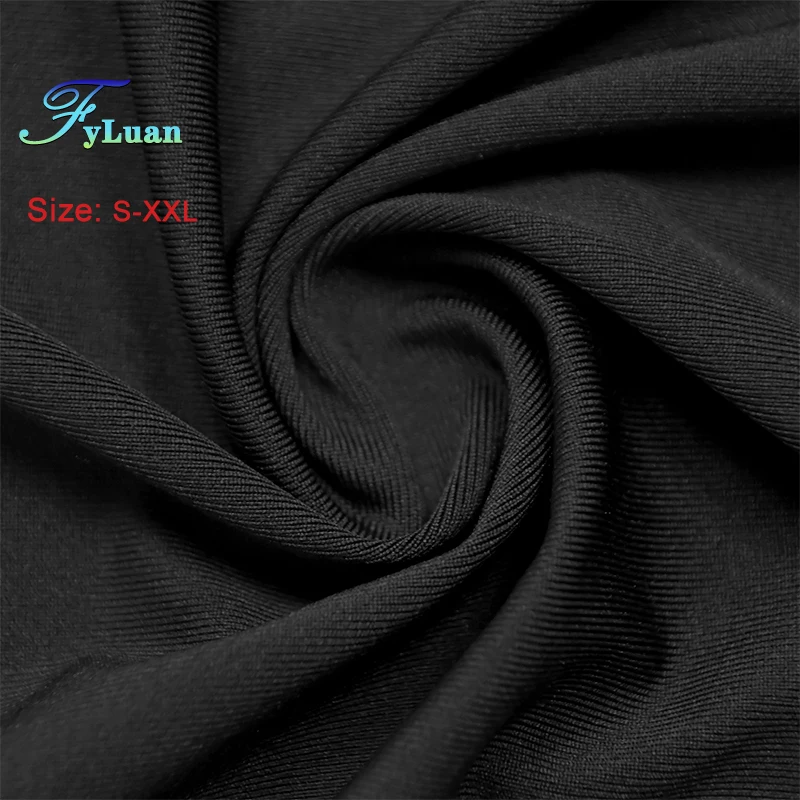 Vestido ajustado con dobladillo dividido para niña, vestido de ceremonia con cuello redondo, malla transparente, temperamento Sexy, batas de manga larga, trajes de vacaciones para fiesta de boda y Club