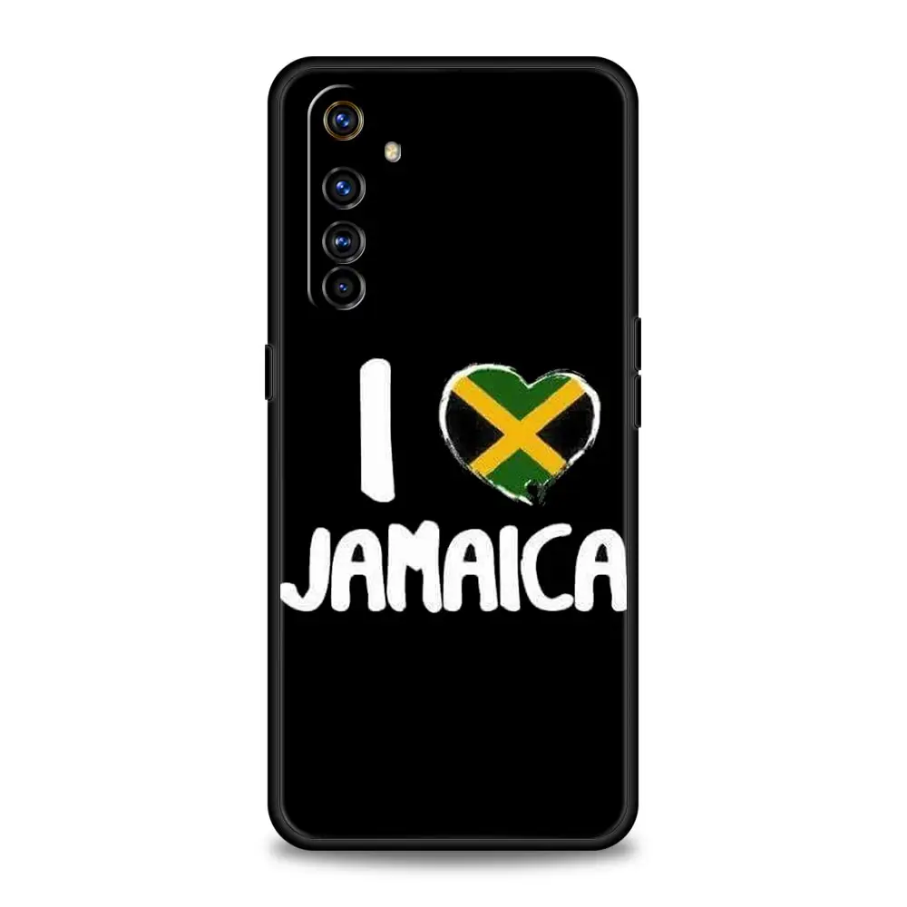 جامايكا العلم الوطني جراب هاتف ل Realme 13 12 11 10 4G 9 8 5G 7 GT5 GT3 GT2 Pro Plus C21 C11 C25 C35 GT Neo 2 3 3T 5 غطاء #2