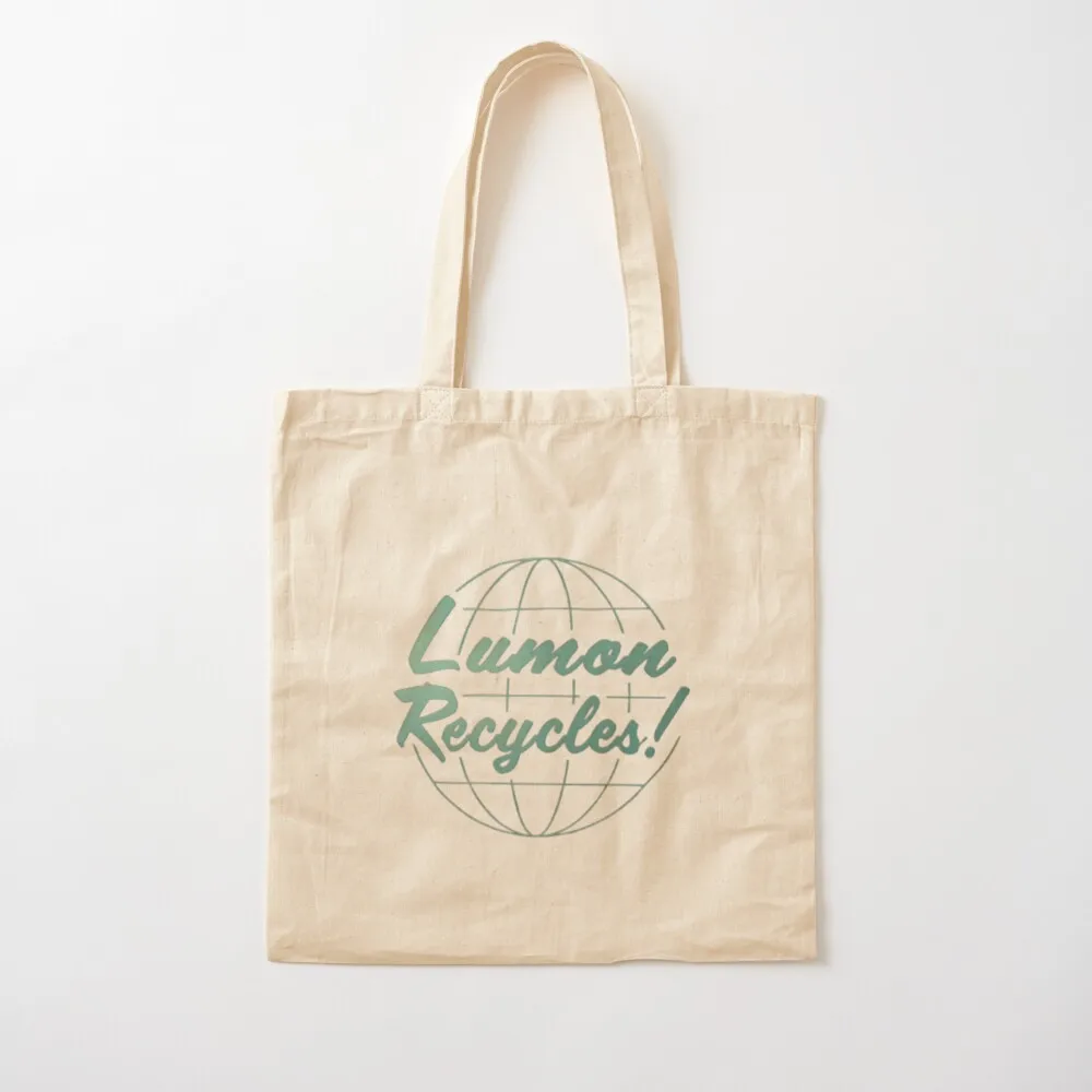 Lumon Industries إعادة تدوير حمل حقيبة قماش حقيبة كتف حقائب النساء حقيبة تسوق محمولة التسوق #2