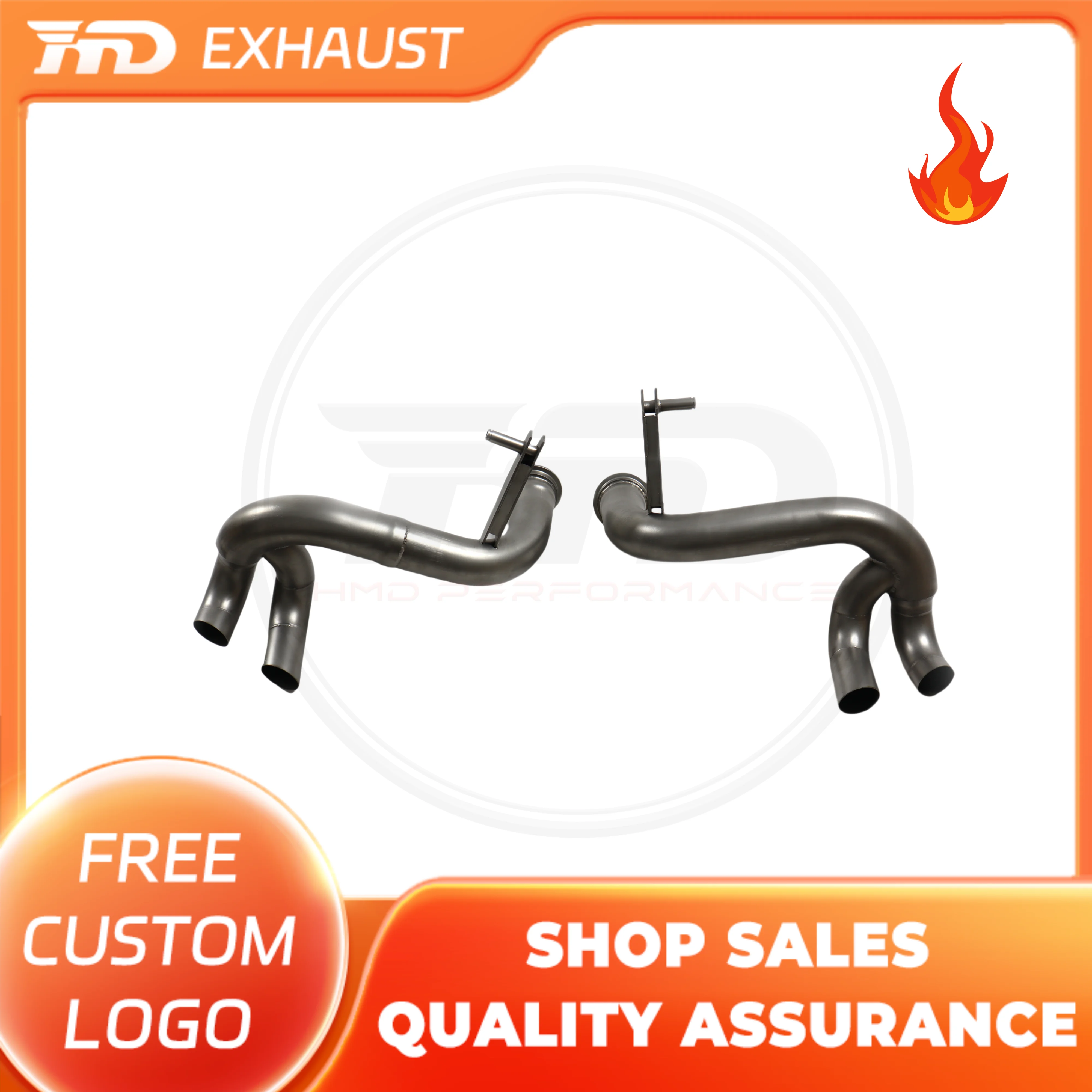 

HMD Hot sale stainless steel catback exhaust system for Lamborghini Huracan LP610 without valves Car