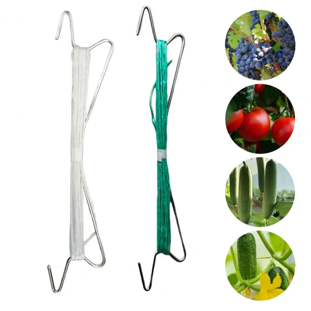 

Tomato Plant Hooks Tomato Plant Growth Aid 30pcs Tomato Hooks Durable Plant Support Clips for Climbing Plants Corrosion