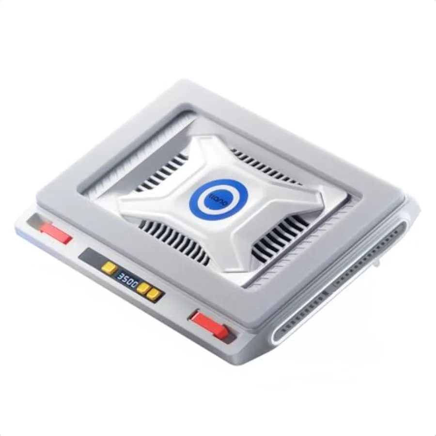 

llano V10 Laptop Cooling Pad with Powerful Turbofan Gaming Laptop Cooler for 13-17.3in Laptops Adjustable Variable Speed Button