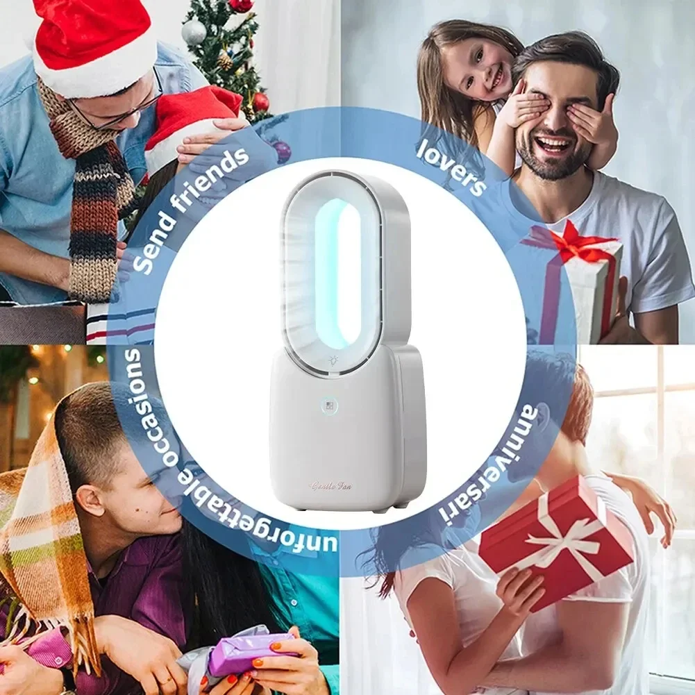 Battery Operated Fan Silent Fan For Working For Sleeping Compact Size Lightweight Design For Bedroom For Office