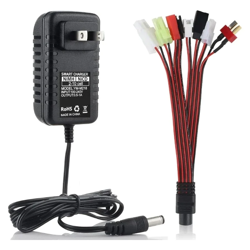 Professional Battery Pack For Nimh Nicd Automatic Cell Counting Power Management With 6 Connectors