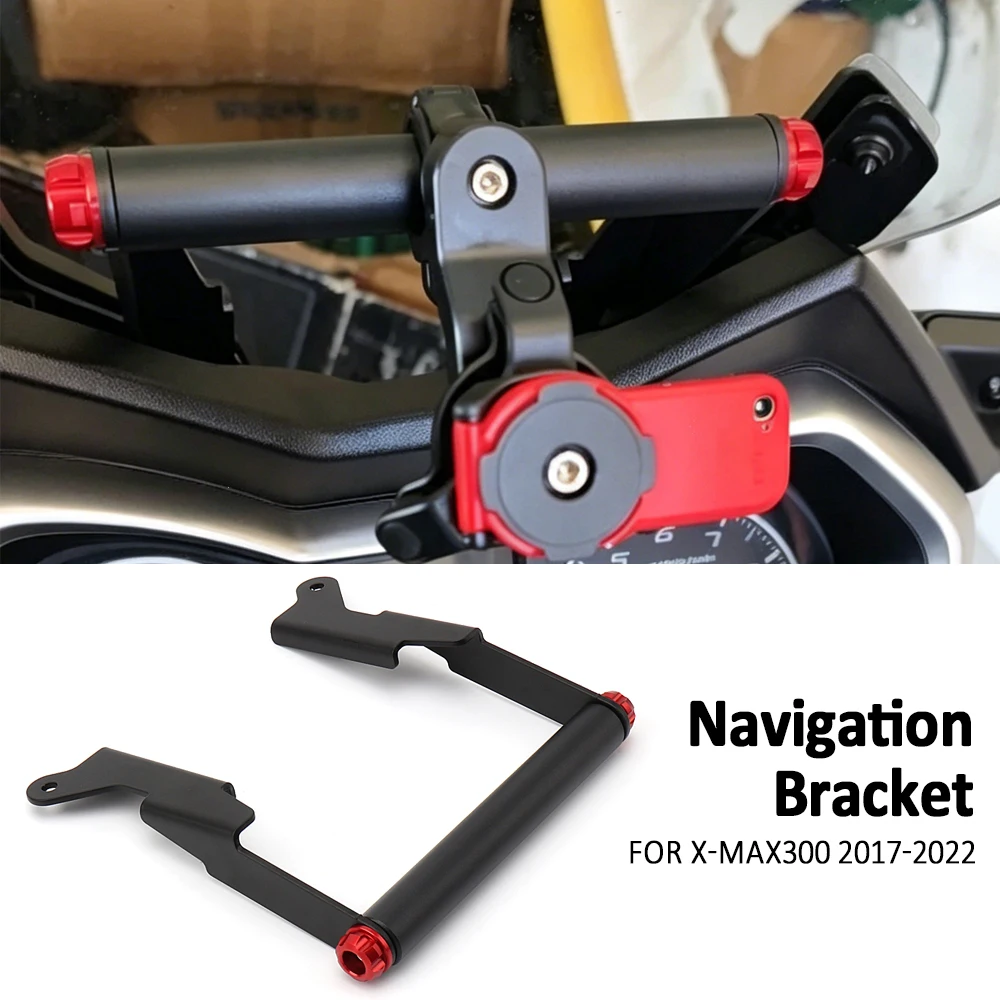 

Motorcycle Phone Holder Stand GPS Navigation Plate Mount Bracket Holder for Yamaha X-MAX XMAX 300 X-MAX300 XMAX300 2017-2022