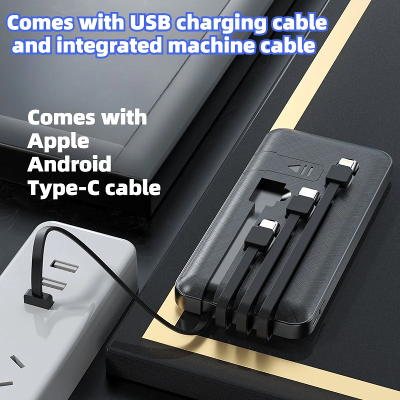 Mobile Universal Built-in Power Bank with 20000mAh Power Bank