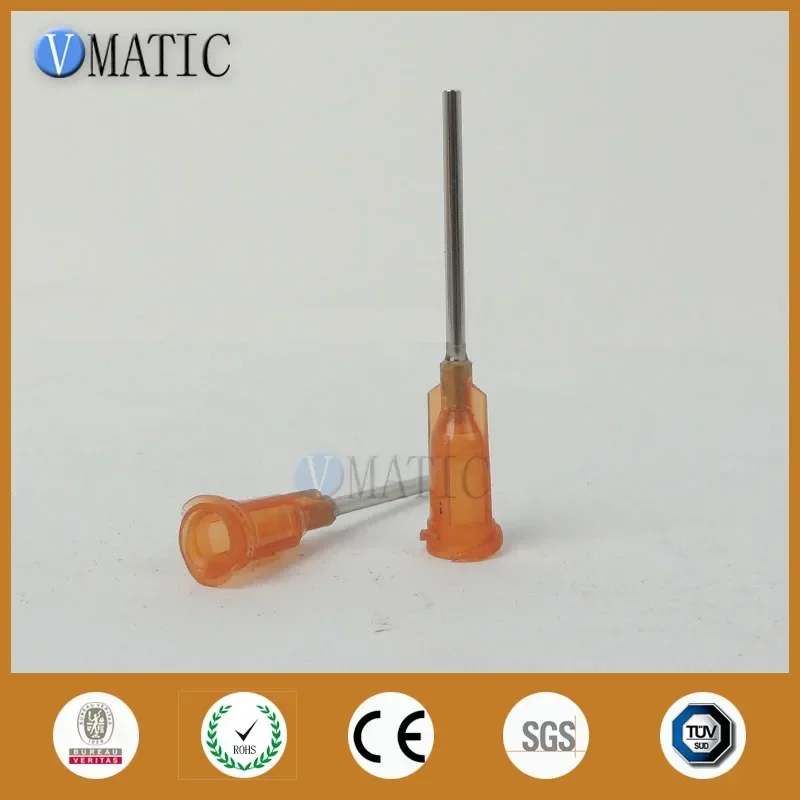 

Бесплатная доставка, игла для дозирования клея, 15 г, игла для дозатора из нержавеющей стали, длина трубки 254 мм (1 дюйм), 100 шт., игла для дозирования 1 дюйм