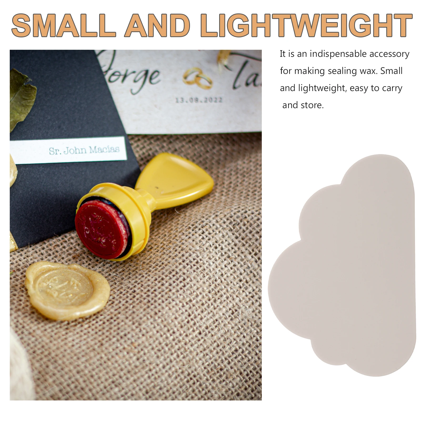 

Fire Lacquer Seal Mold Release Pad Silicone Wax Sealing Mat Heat Resistant Reusable Stamp Plate Durable Easy Clean Coaster