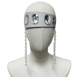Anime Mens Costume Cosplay Uzui Tengen Outfit Halloween Christmas HeadWear Head-dress Cosplay Pro