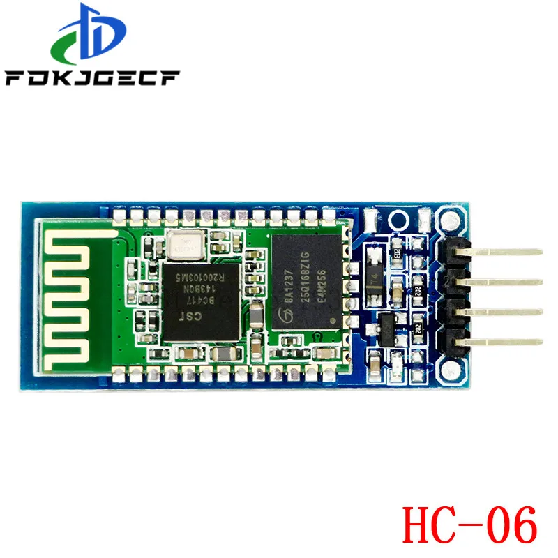 HC-05 HC-06 master-slave 6pin/4pin anti-reverse, integrated Bluetooth serial pass-through module, wireless serial for arduino
