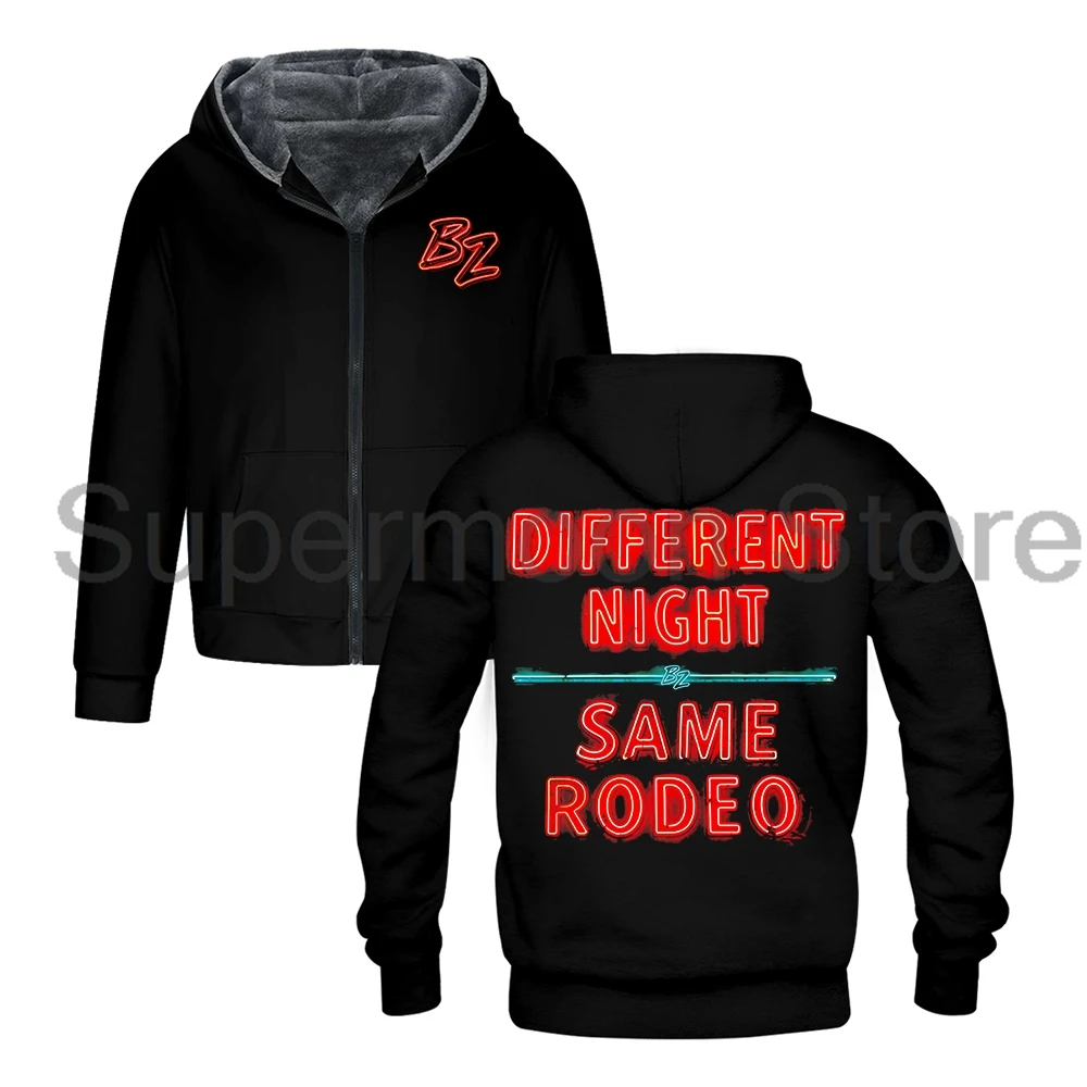 

Bailey Zimmerman DNSR неоновая вывеска Merch толстовка на молнии с длинным рукавом уличная одежда для мужчин и женщин куртка парки зимнее пальто