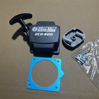 Genuine Recoil starter & Cup & gasket for Oleo Mac Chainsaw BCH400 BCH 400 400T Chain saw pull start cog claw Emak # 61452042R
