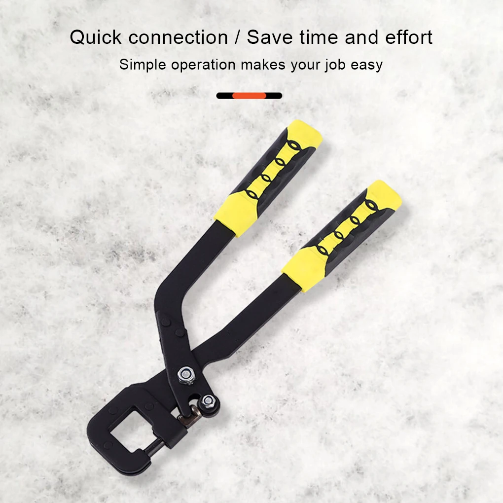 Stud Crimper Partition Plier Plasterboard Carbon Steel Punching Clamp