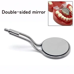 Dental Double-sided Reuse Use Mouth Mirror Dental Quality Anti-fog Rhodium Oral Mirrors Reflectors Double Sided Reuse