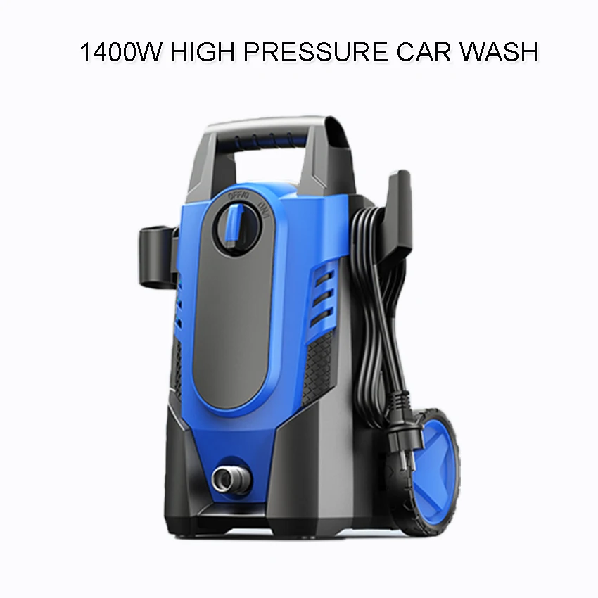 

105Bar 1400W High Pressure Cleaner Portable IPX5 Waterproof For Auto Home Garden Cleaning Household Car Washing Machine 220V