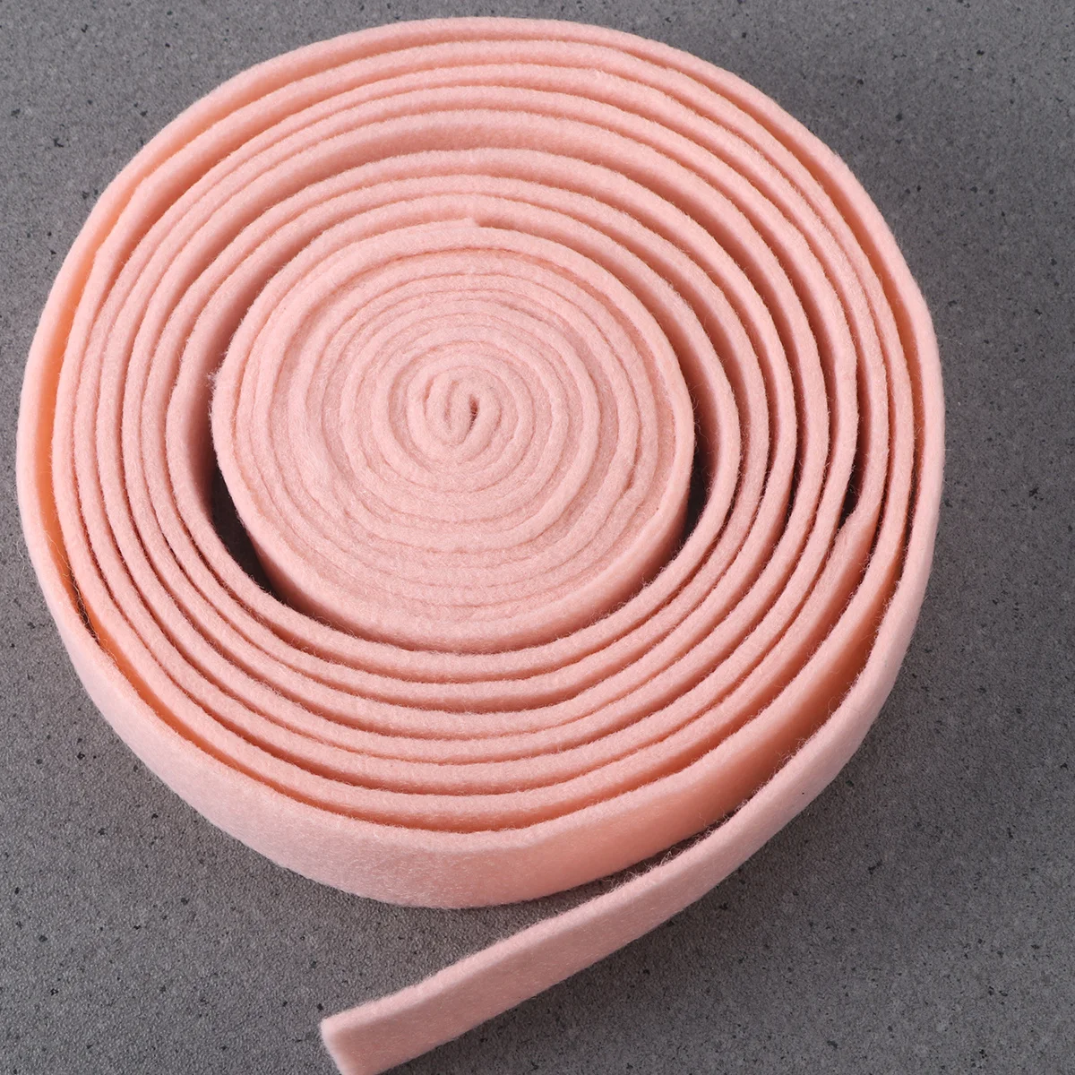 

5 Meters Wool Felt Ribbon Pink Environment-Friendly Durable for DIY Christmas Tree Wreath Craft Bowknot Appliques Decoration