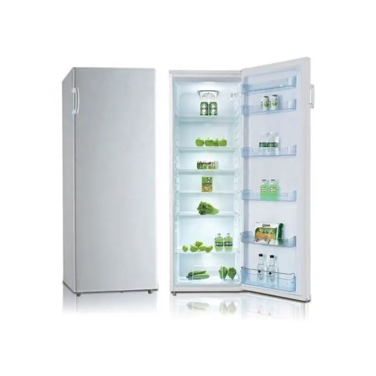 

298L Stainless Steel Compact Refrigerator and Freezers Portable Energy-Saving Home and Hotel Appliance