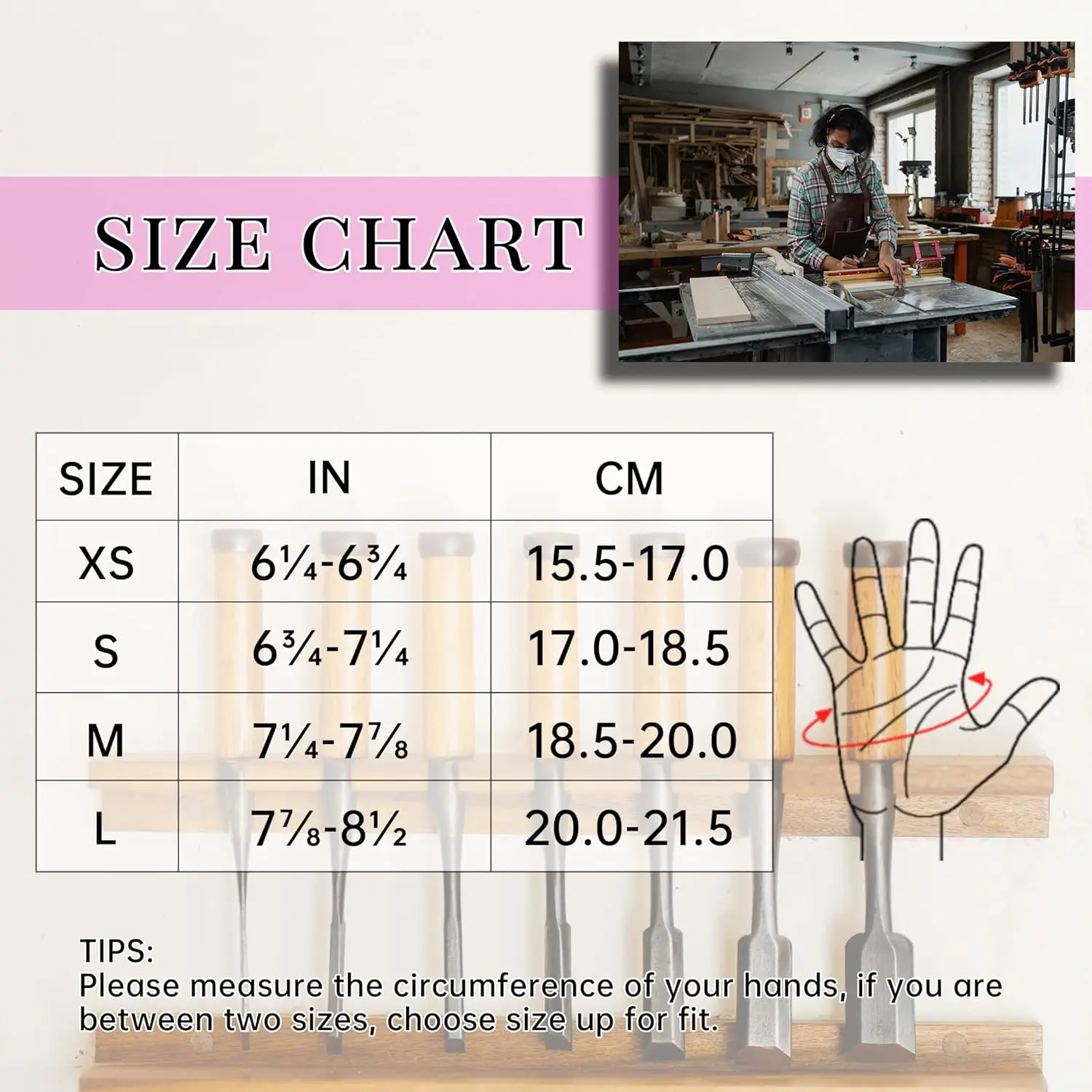 Handlandy luvas de trabalho de segurança feminina utilitário tela sensível ao toque luva de trabalho para quintal jardinagem luvas mecânicas respiráveis