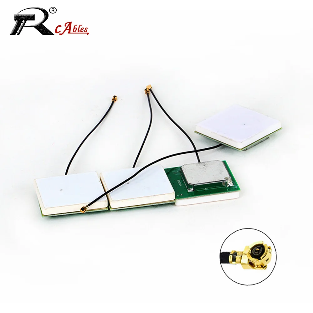 GPS Sourced Built-in Ceramic SMD Vehicle 1561-1575.42Mhz 2/4MM  Omnidirectional Navigation Positioning 12CM RF1.13mm MHF Antenna