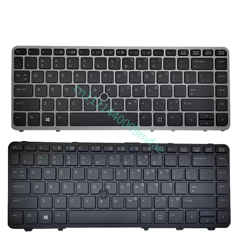 US keyboard With Backlit for HP EliteBook 840 G1 850 G1 ZBook 14 for HP 840 G2 with pointing stick 0.3