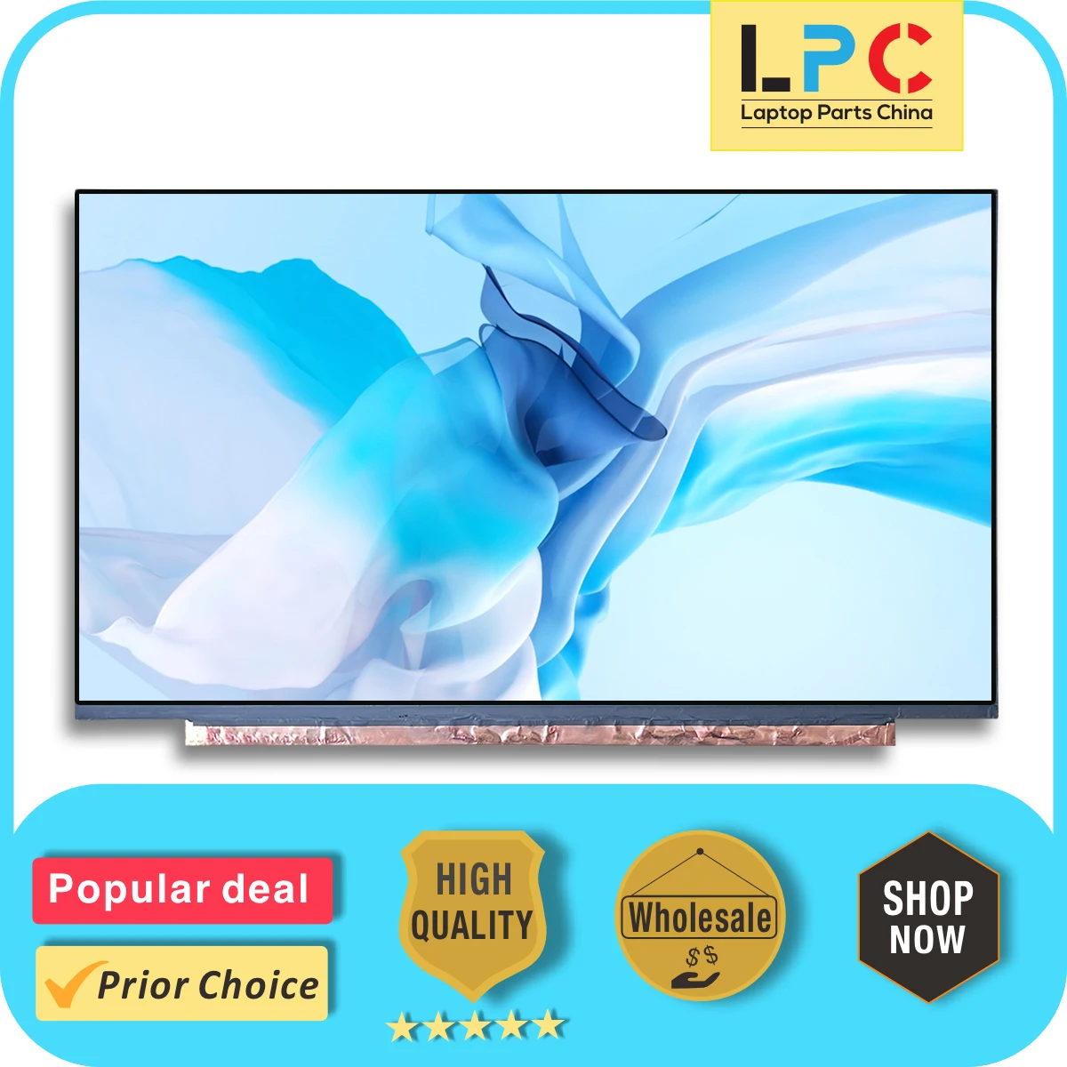 

NV161FHM-NY4 LCD Screen Display FHD 1920×1080 EDP 40 Pins 144HZ 16.1 inch Non-Touch New Replacement Laptop Notebook LCD Display