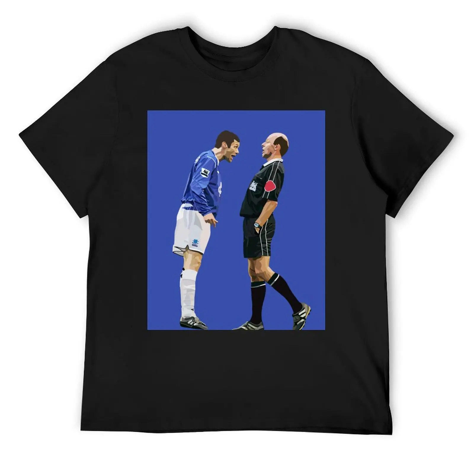 

Duncan Ferguson Digital Art T-Shirt cheap stuff oversize t-shirts man luxury designer plus size men clothing