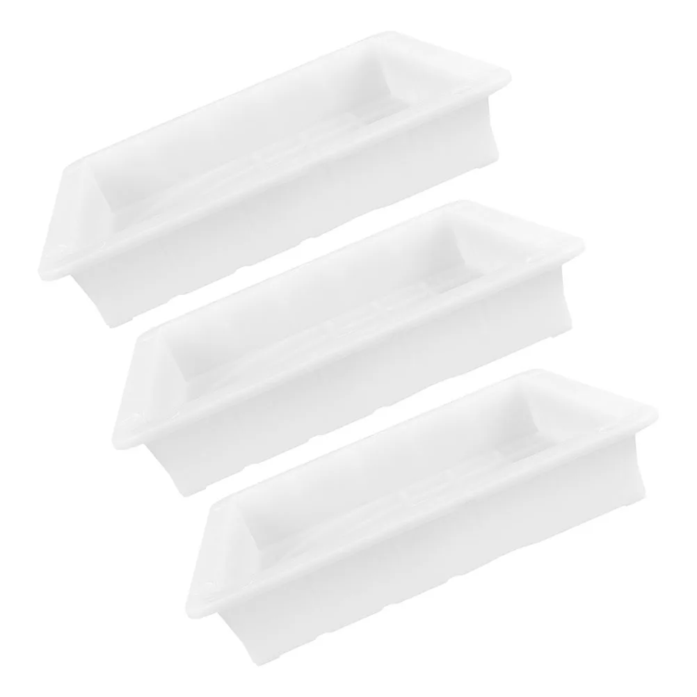 

3pcs Spanish Cement Brick Mold Reusable Concrete Paving Mould For Diy Garden Walkway Patio Pathway Yard Paver Molds