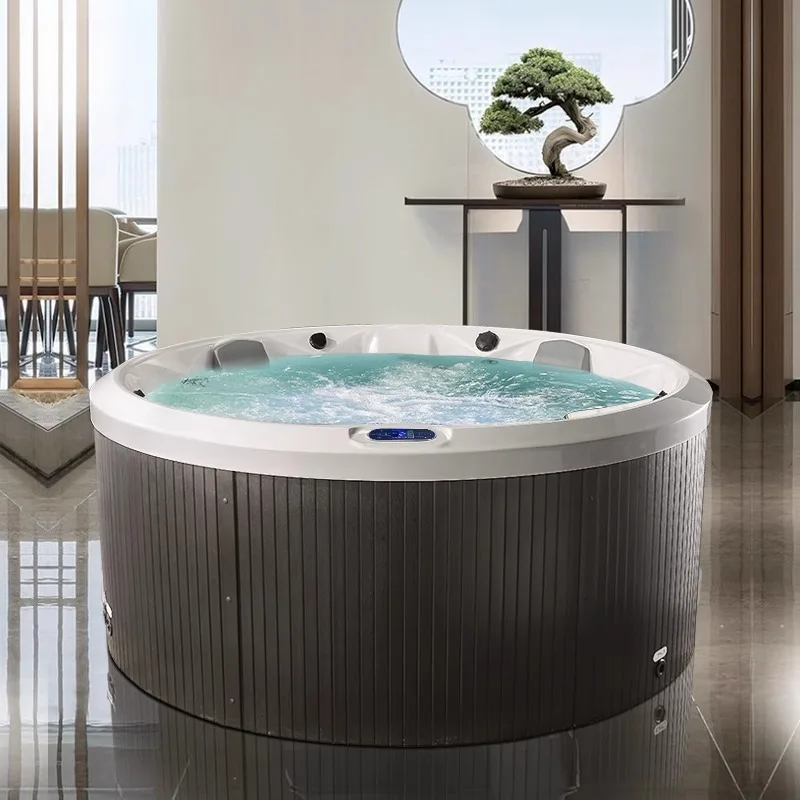 

Freestanding Minimalist Bathtub Large Elegant Luxury Multifunctional Bathtub Enclosure Tempreture Badewanne Home Accessories