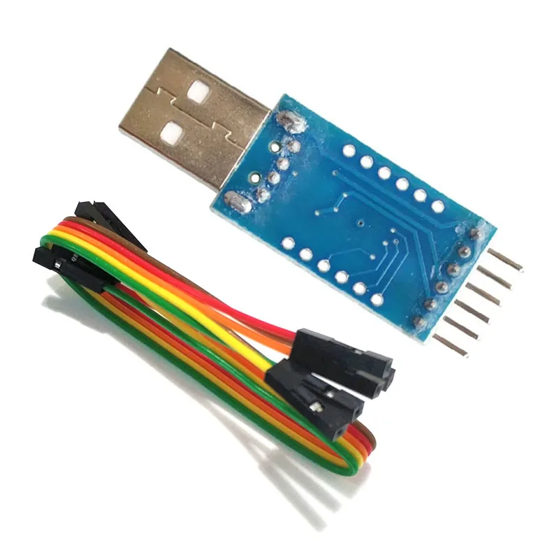 1pcs CP2104 USB to TTL Serial Port Downloader Module STC Download Burning 6PIN Flash Conversion Board Modules