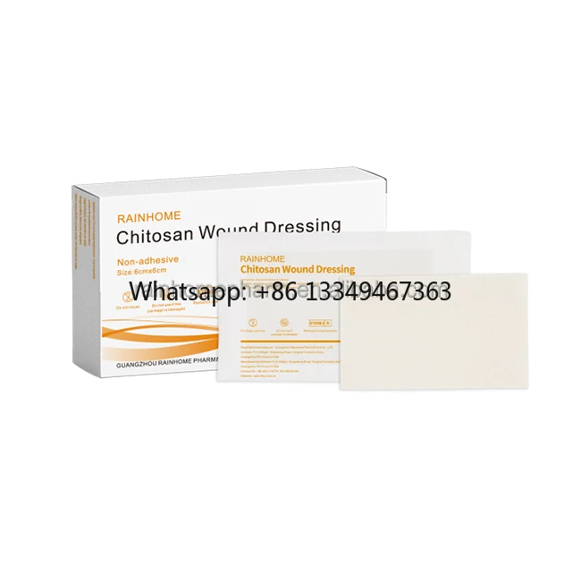 

Fast delivery high quality advanced medical wound care hemostatic absorbent pad chitosan adsorbent adhesive & sterile Alginate w