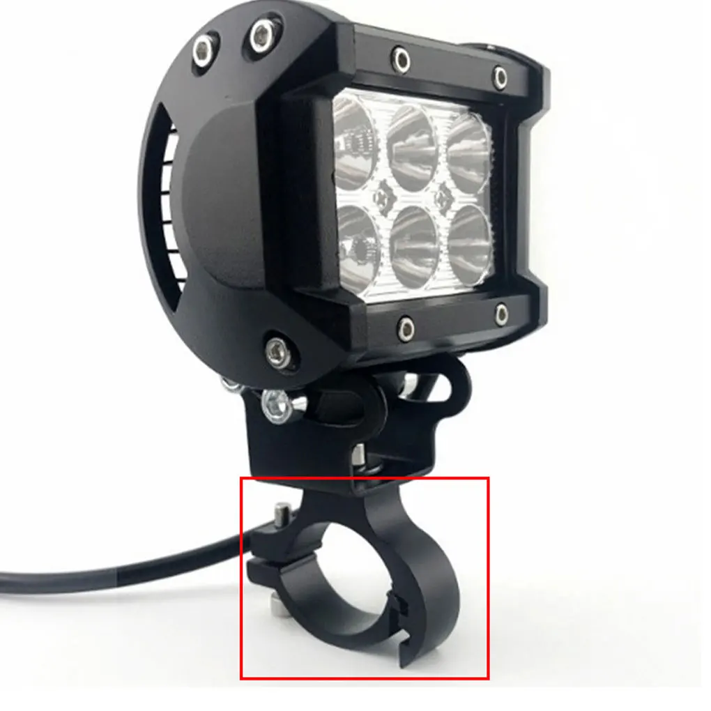 2pcs Black Made Of Aluminum Alloy Motorcycle Headlight Brackets Strong And Durable Easy To Install