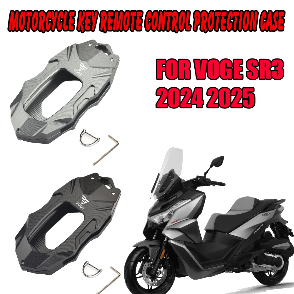 For VOGE SR3 sr3 SR 250 2024 2025 Motorcycle Induction Retrofit Remote Control Protection Decorative Start Key Cover