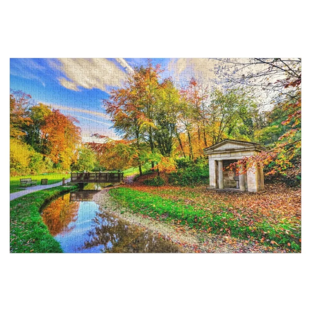 Hubbards Hills, Louth, Autumn Leaves Jigsaw Puzzle Customizeds For Kids Customizable Gift Puzzle