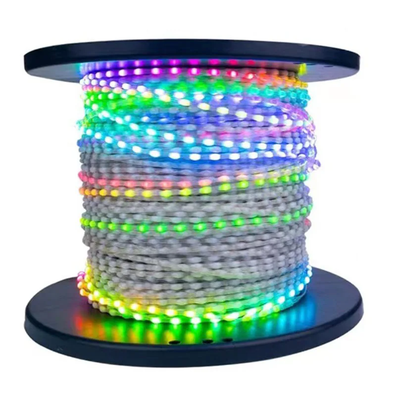 5mX Addressable WS2811 LED Pixel Full Dream Color Pebble IP67 LED Pebble String Light Fairy Light For Holiday Decoration Outdoor