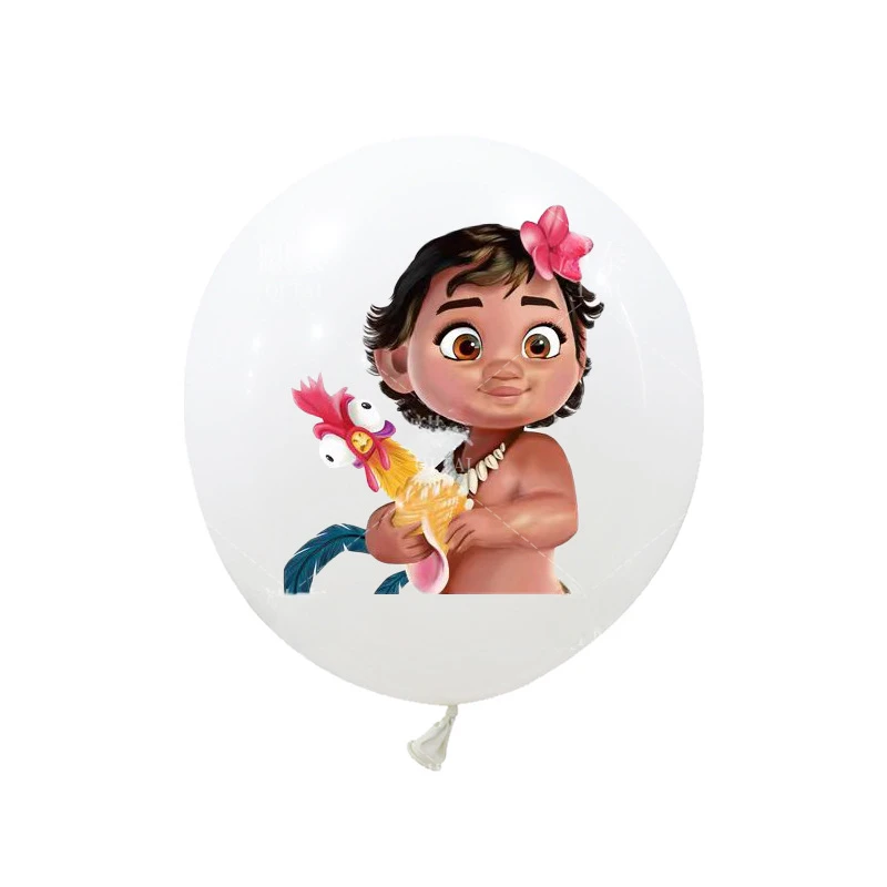 Nieuwe Cartoon Leuke Moana Animatie Perifere Thema Ballonnen Verjaardagsfeestje Decoratie Creatieve Kawaii Kinderspeelgoed Groothandel