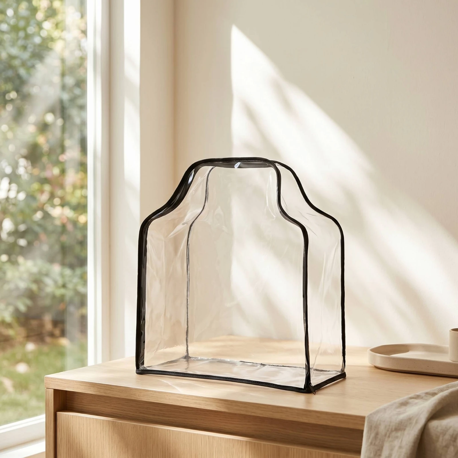 Housse de rangement transparen - Wardrobe Closet Portable Fabric Cover avis et prix