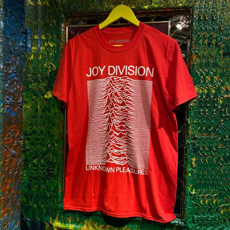 Joy Division Radio Wave Graphic – Happy Division Rock Punk Retro Classic Kurzarm-T-Shirt