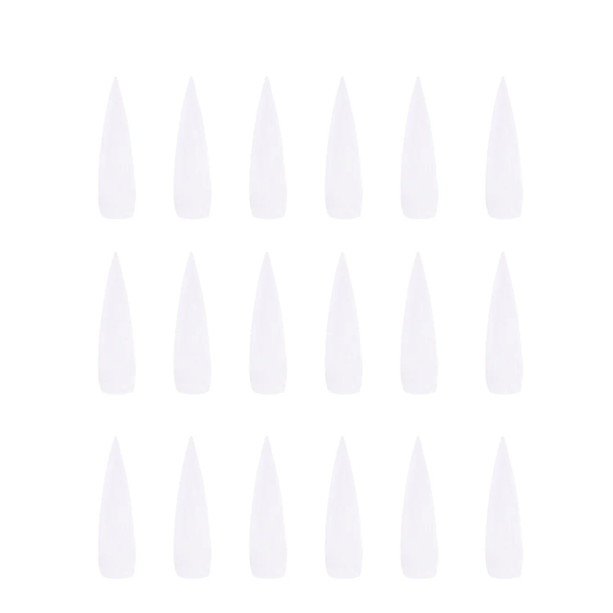 

500Pcs Fake Manicure Nails Long Transparent Nail Tips DIY Fashion Nail Art Accessories for Women Fake Nails Manicure Accessories