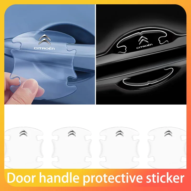 

Car door anti-collision strip door handle protection strip For Citroen C1 C2 C3 C4 C5 C6 C8 C4L DS3 DS4 DS5LS DS6 Accessories
