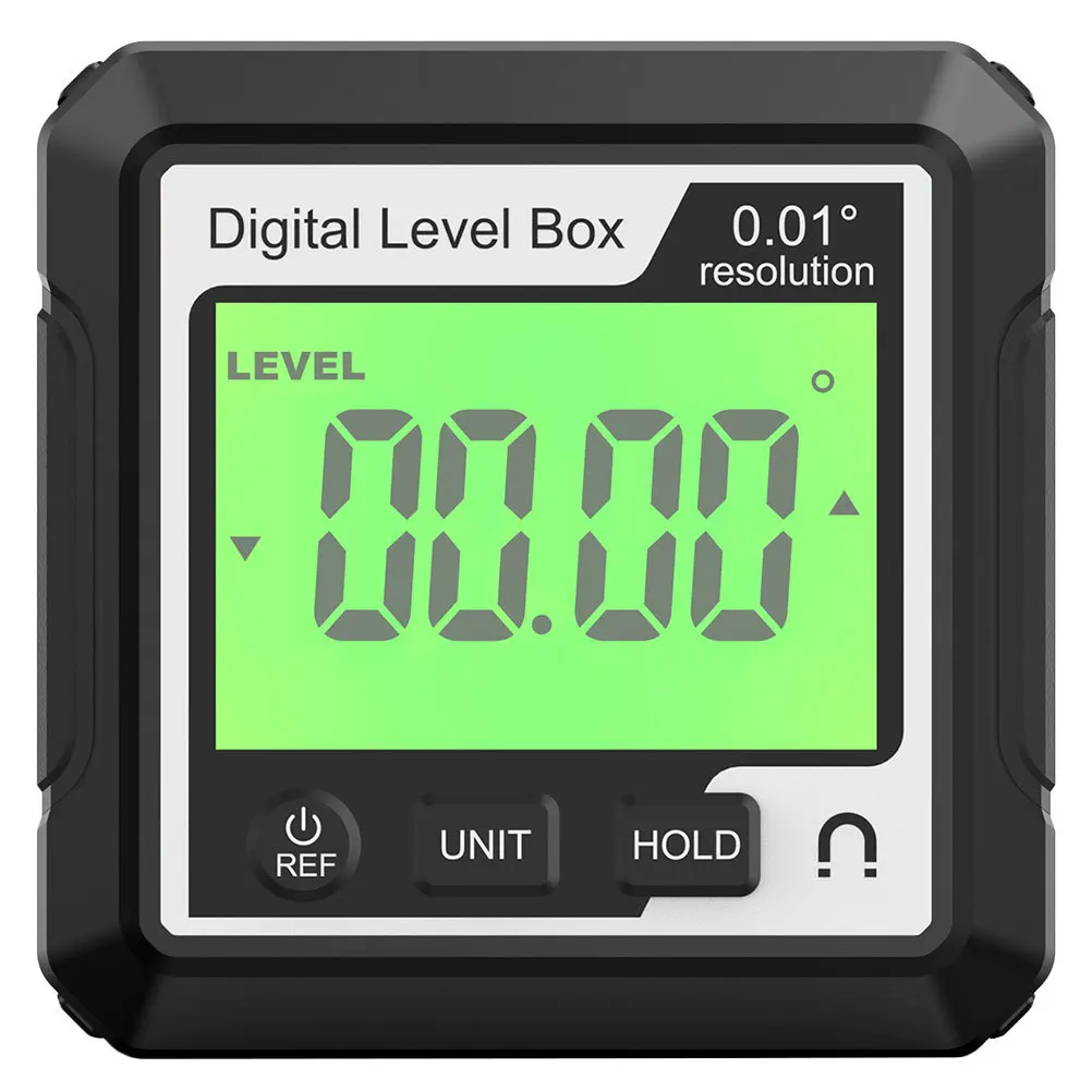 

Digital Angle Finder Portable Level Protractor Backlit Lcd Precision Measuring Tool For Woodworking Automotive Repair Digital