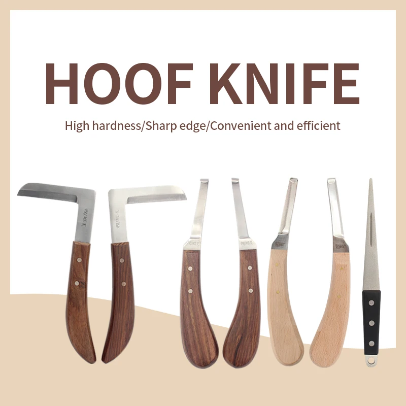 

Cattle Hoof Knife Left and Right Hoof Trimming Sharpener Hoof Trimming Caliper Hoof Hook Hoof Care Tool