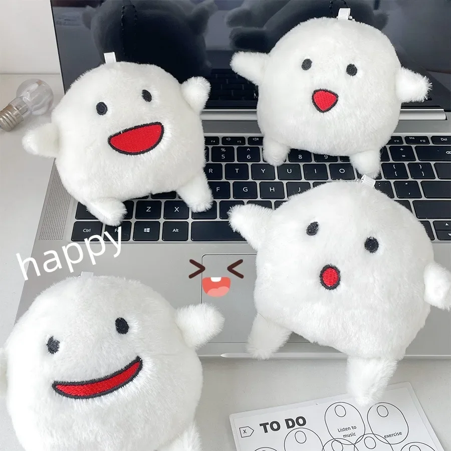 Cute Walla plush toys, three-dimensional cartoon dolls, keychains, creative school bag pendants, fashion doll charms