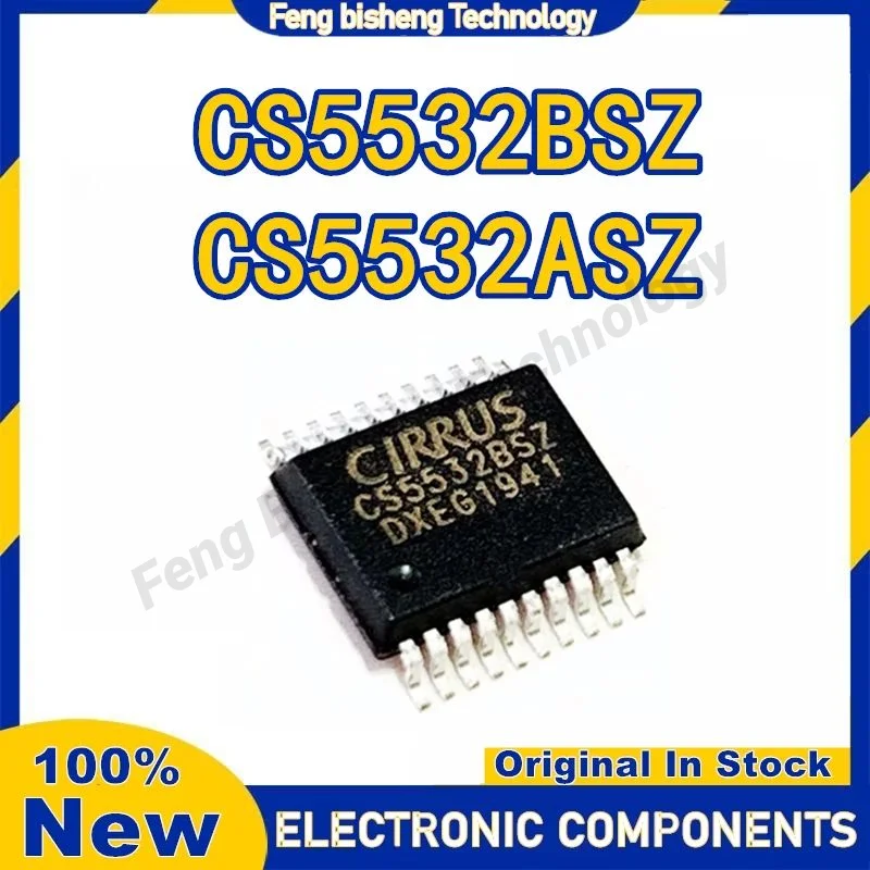 

New Original CS5532BSZ CS5532BS CS5532 CS5532-BSZ CS5532ASZ CS5532-ASZ CS5532-BSZ IC ADC 24BIT 2CH W/LNA 20SSOP