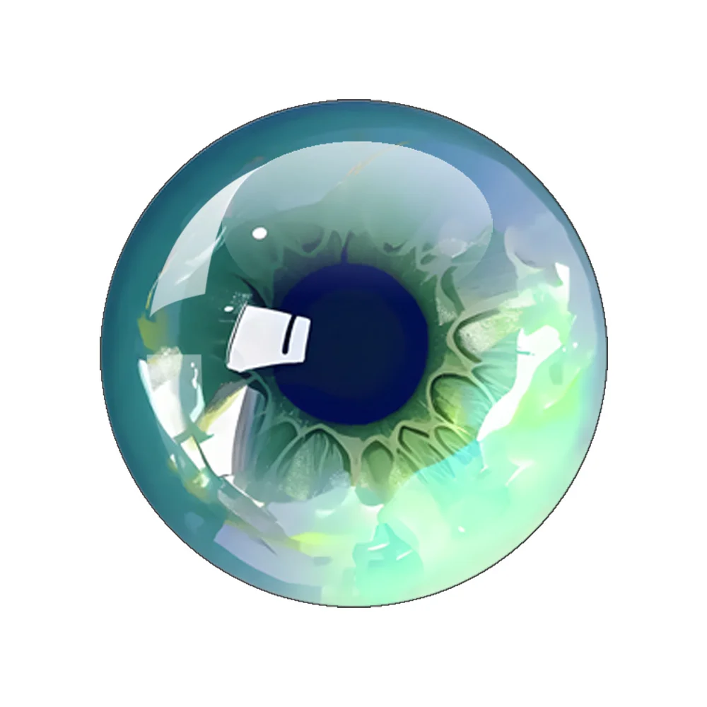 OB11 Doll 10MM-40MM Glass Cabochon DIY Handmade Eyes Pupil Accessories Suitable For Toy Figures,BJD Doll,Blythe Doll Eye Chips
