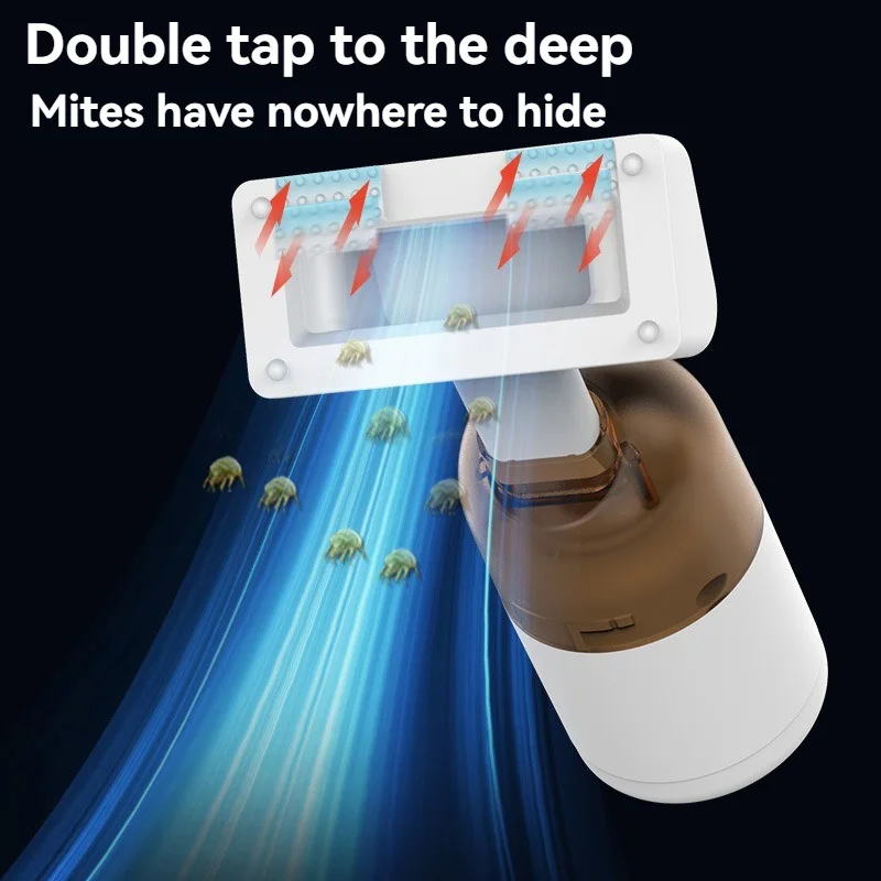 Wireless Mini Handheld Vacuum Cleaner for Home/Office, Portable & Rechargeable, Deep Cleans Keyboards, Desktops